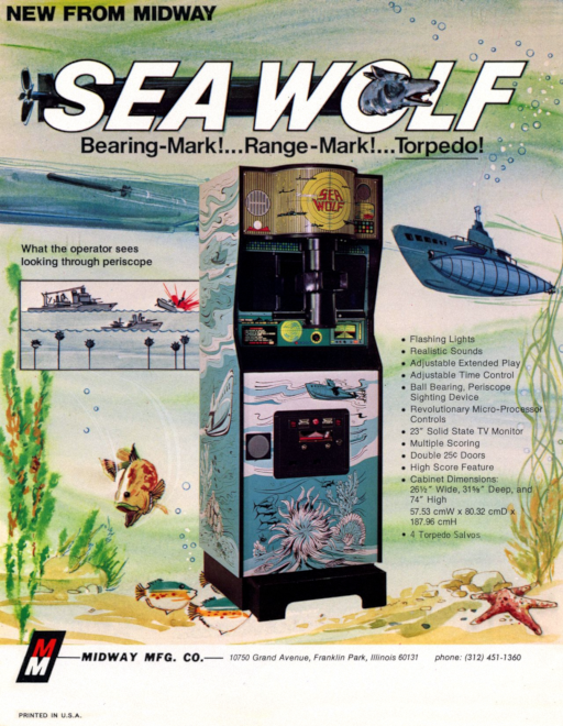 Sea Wolf MAME2003Plus Game Cover